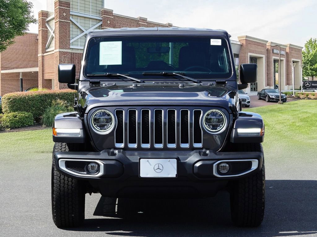 Used 2022 Jeep Wrangler Unlimited Sahara w/ LED Lighting Group image 2