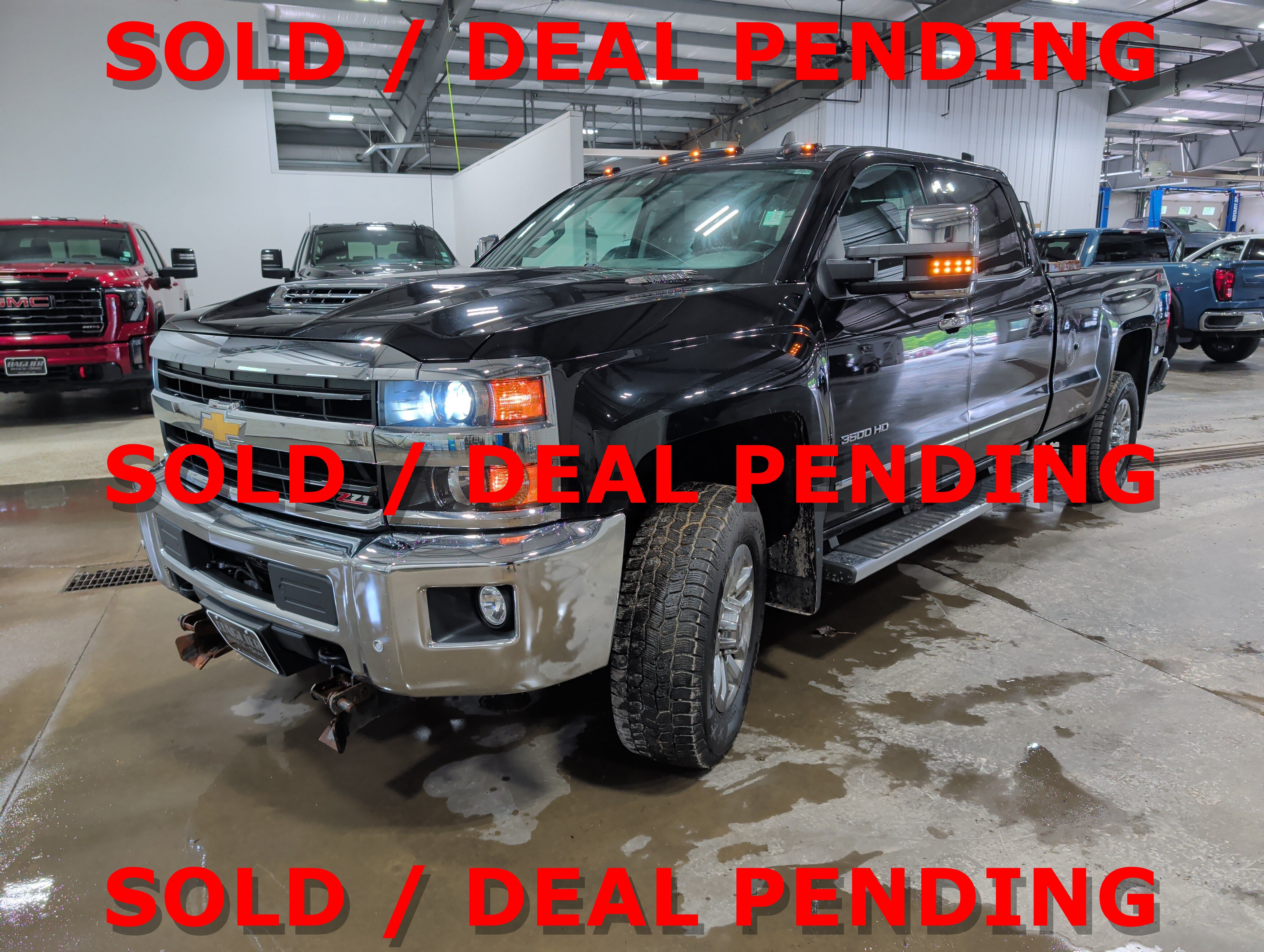 Used 2019 Chevrolet Silverado 3500 LTZ w/ Duramax Plus Package AWD/4WD image 6