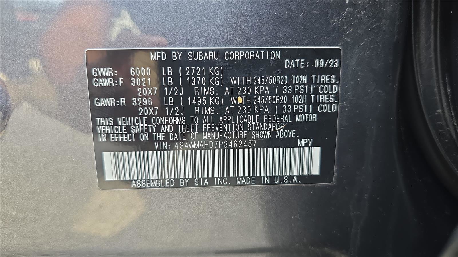 Used 2023 Subaru Ascent Onyx Edition AWD/4WD image 25