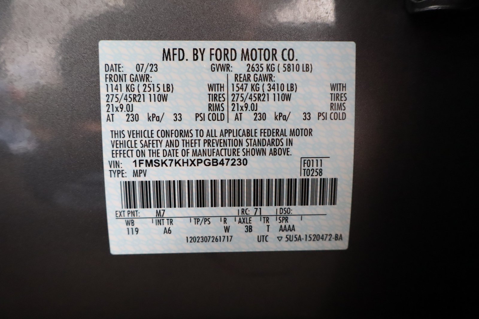 Used 2023 Ford Explorer ST-Line w/ Class IV Trailer Tow Package RWD image 39