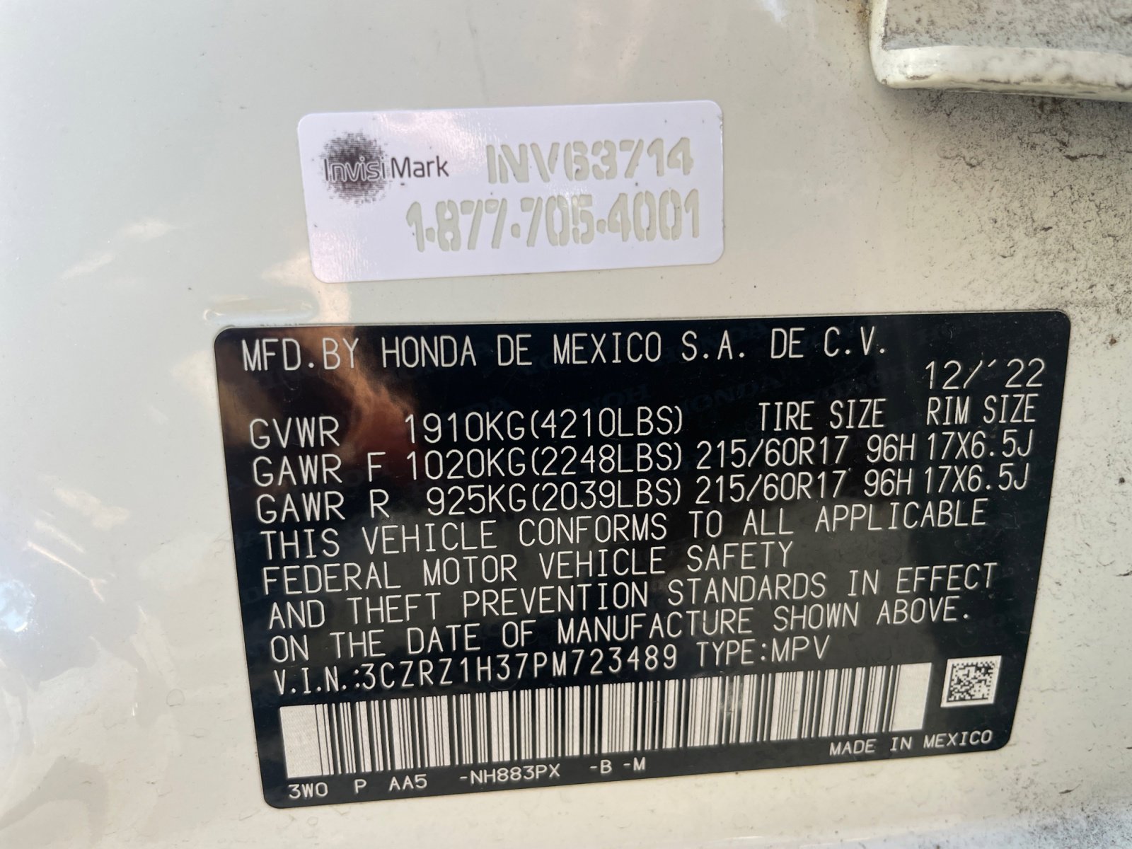 Used 2023 Honda HR-V LX image 29