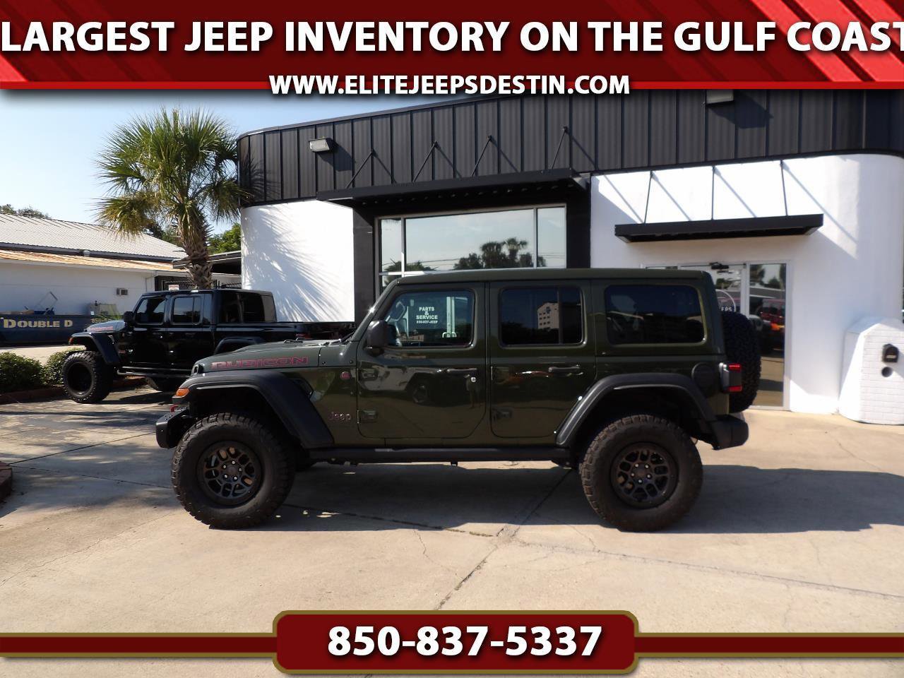 Used 2023 Jeep Wrangler Unlimited Rubicon w/ Xtreme 35 Tire Package image 1