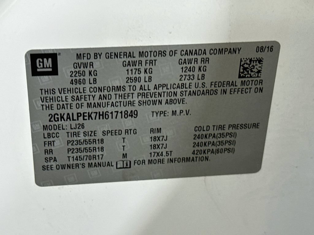 Used 2017 GMC Terrain SLT w/ Driver Alert Package I FWD image 40