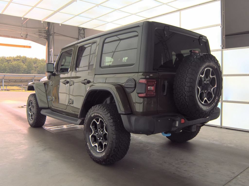 Used 2023 Jeep Wrangler Unlimited Rubicon 4xe w/ Steel Bumper Group AWD/4WD image 4