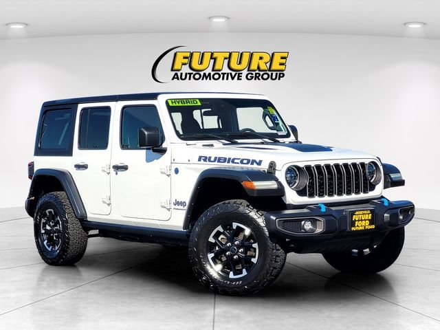 Used 2024 Jeep Wrangler Unlimited Rubicon 4xe AWD/4WD image 1