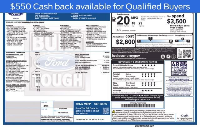 New 2025 Ford F150 STX w/ STX Black Appearance Package image 5