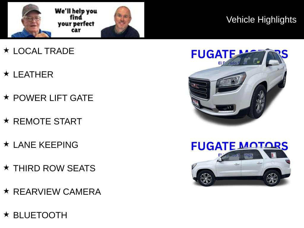 Used 2016 GMC Acadia SLT image 8