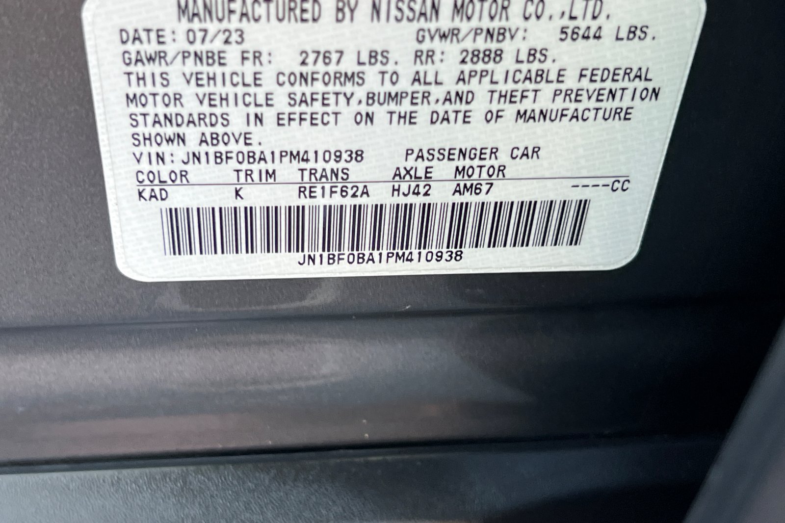Certified 2023 Nissan Ariya FWD image 35