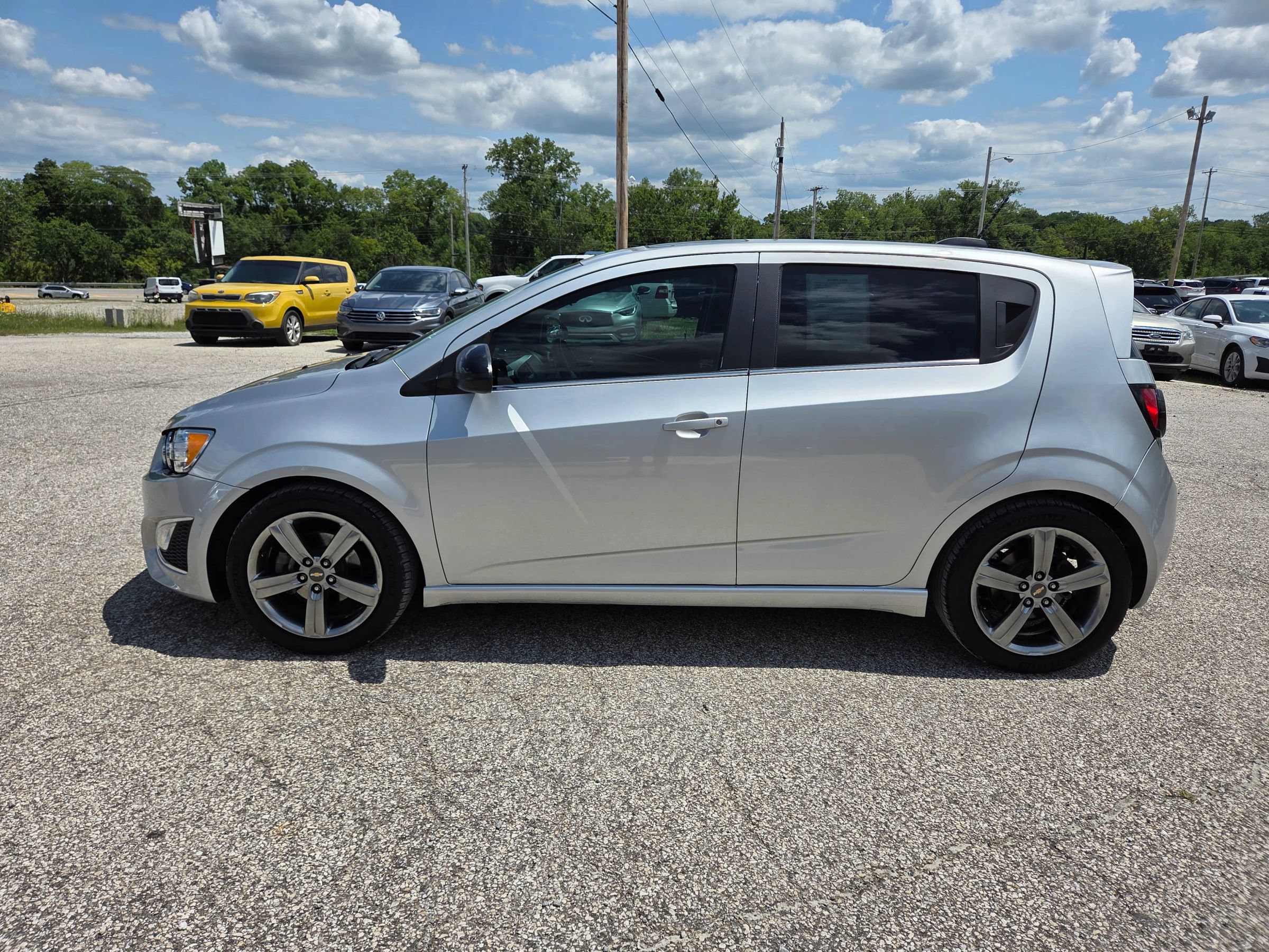 Used 2015 Chevrolet Sonic RS w/ Advanced Safety Package FWD image 1