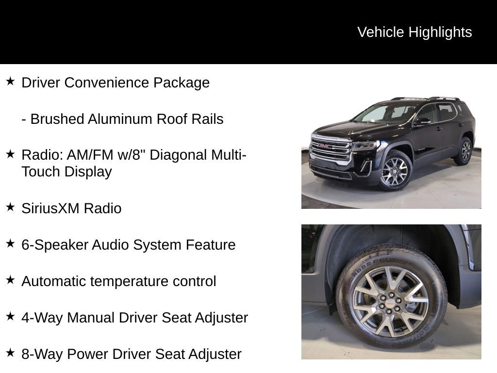 Used 2023 GMC Acadia SLE w/ Driver Convenience Package image 13