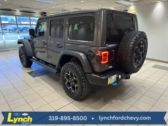 Used 2022 Jeep Wrangler Unlimited Rubicon 4xe w/ Steel Bumper Group image 22