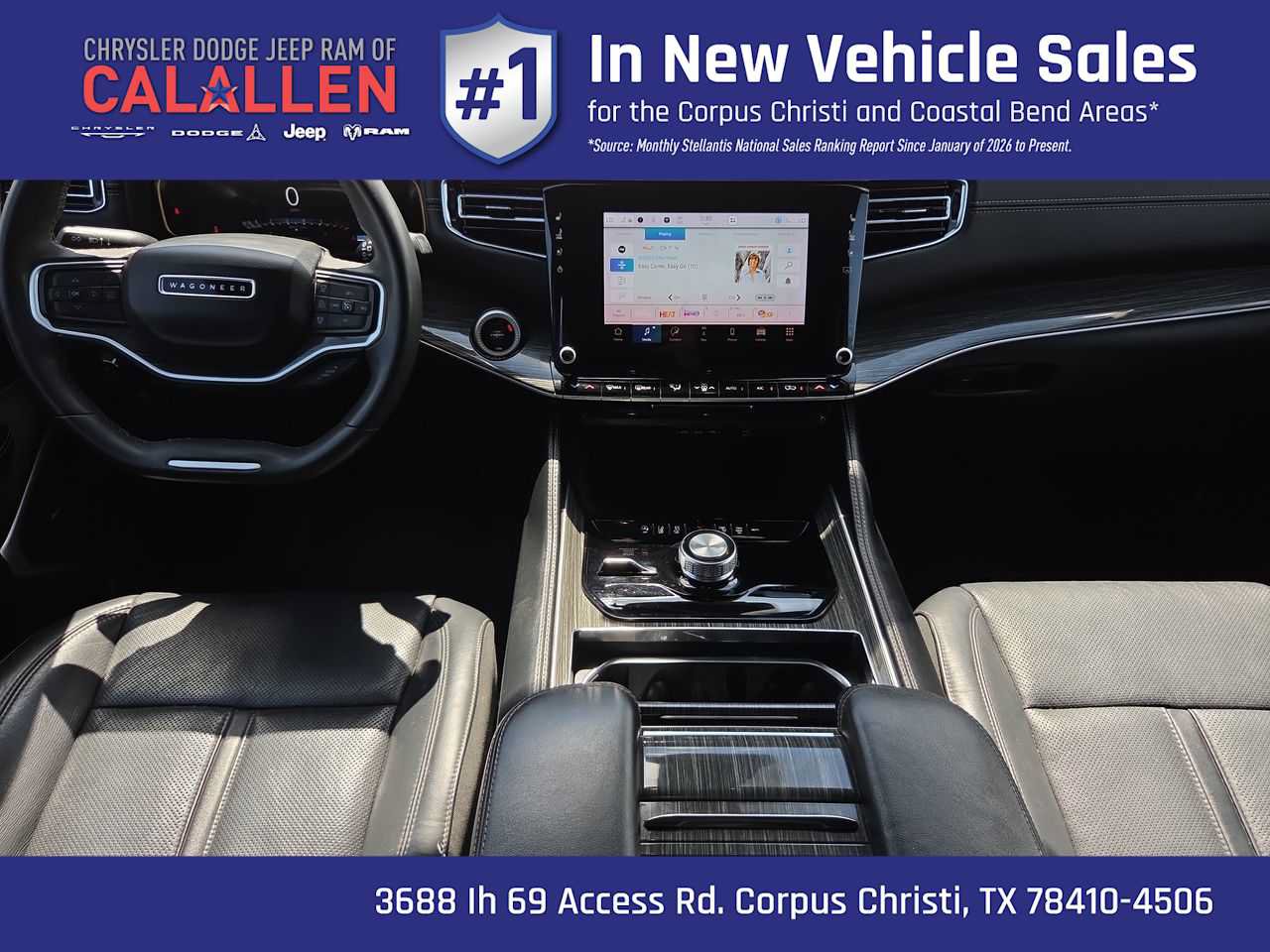 Used 2022 Jeep Wagoneer Series II w/ Rear Seat Video Group 1 AWD/4WD image 18