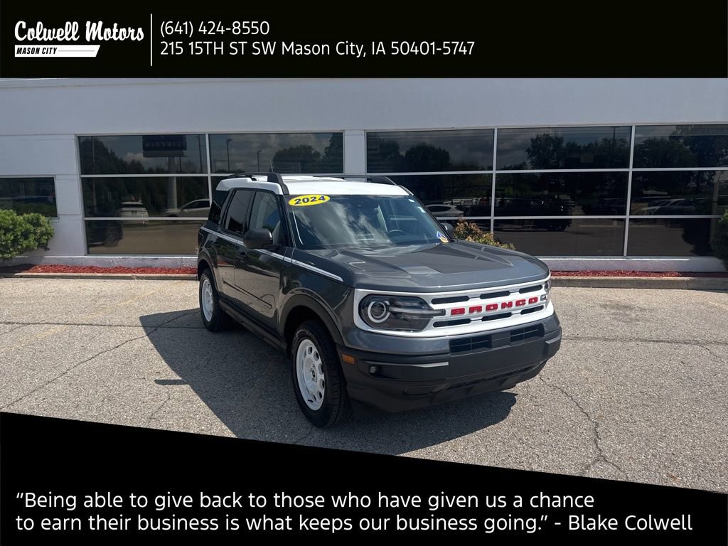 Used 2024 Ford Bronco Sport Heritage w/ Heritage Convenience Package