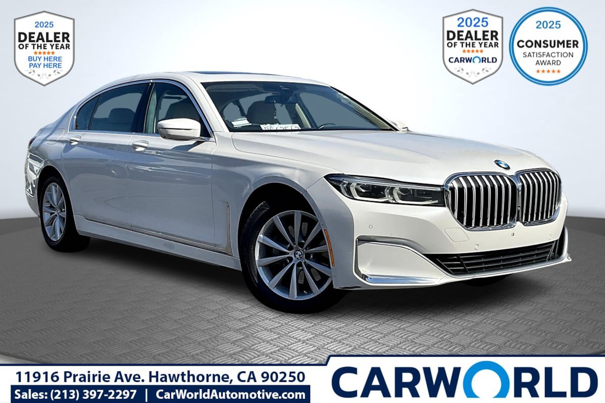 Used 2021 BMW 740i RWD image 1