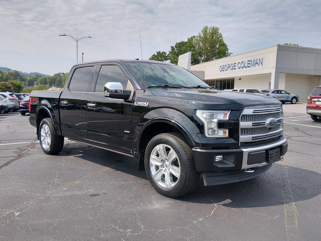 Used 2017 Ford F150 Platinum w/ Equipment Group 701A Luxury AWD/4WD image 2