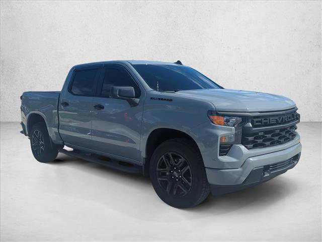 Used 2024 Chevrolet Silverado 1500 Custom w/ Turbomax Blackout Package AWD/4WD image 3