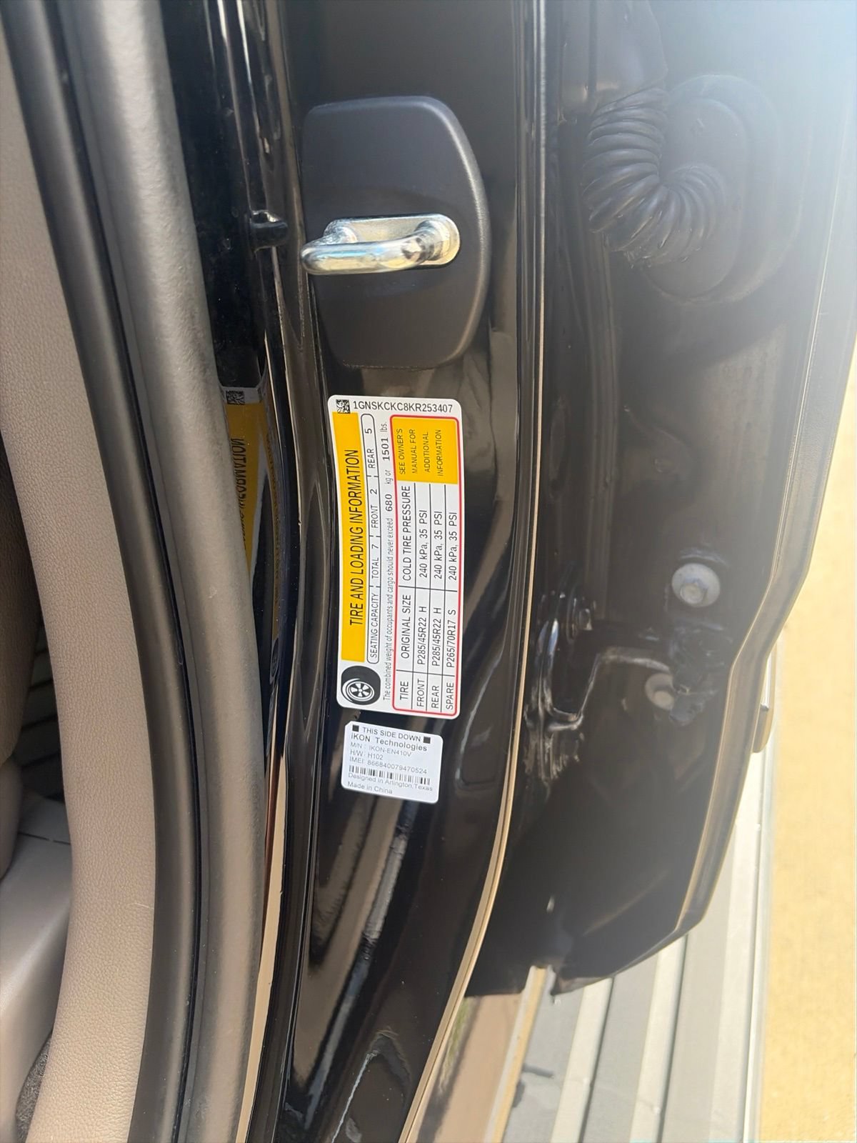 Used 2019 Chevrolet Tahoe Premier AWD/4WD image 14