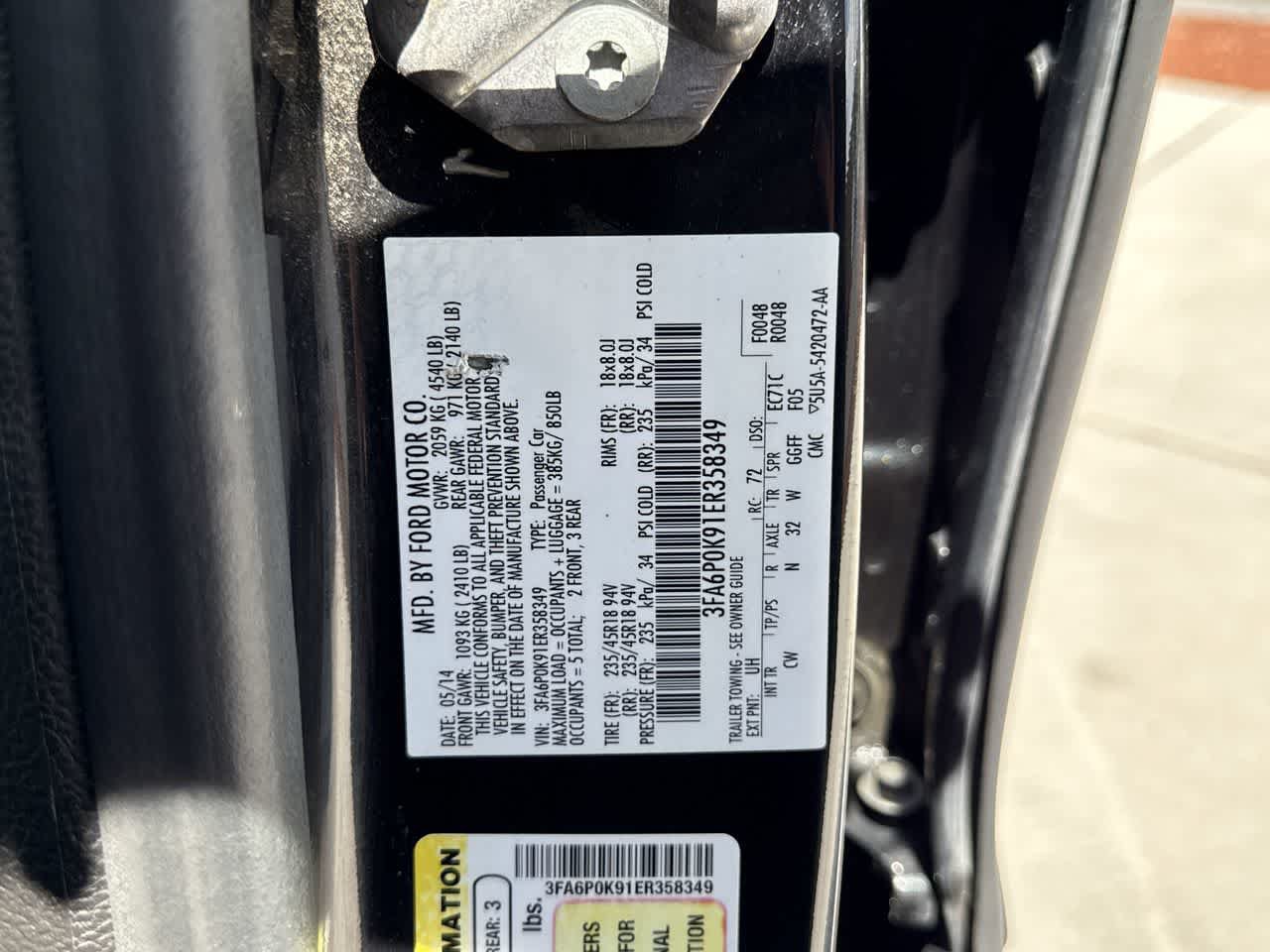 Used 2014 Ford Fusion Titanium FWD image 24