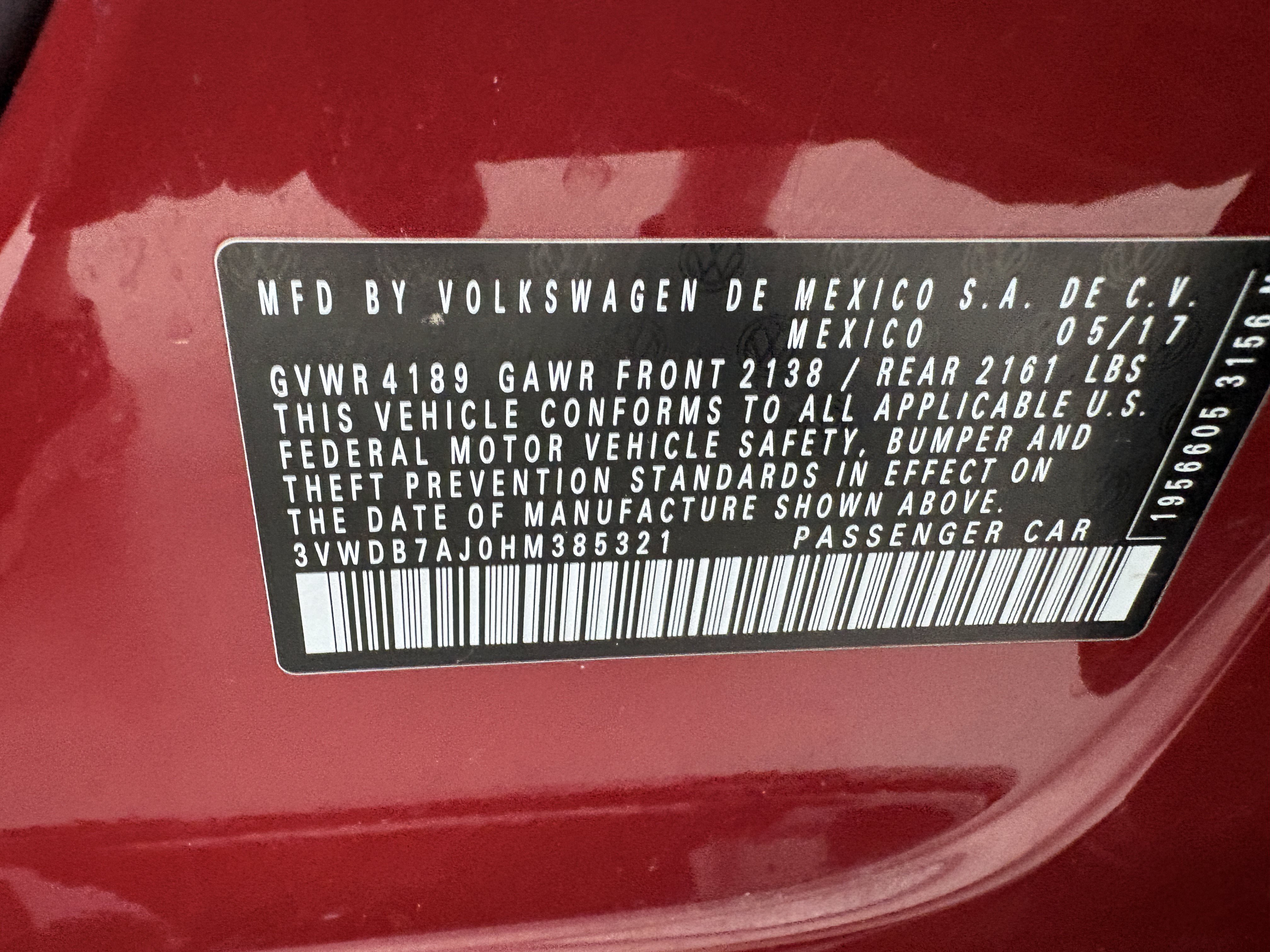 Used 2017 Volkswagen Jetta SE FWD image 35