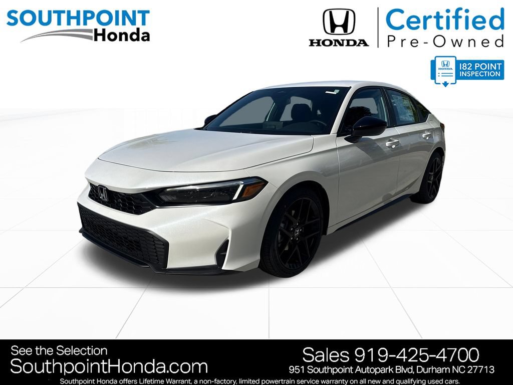 Certified 2026 Honda Civic Sport image 3