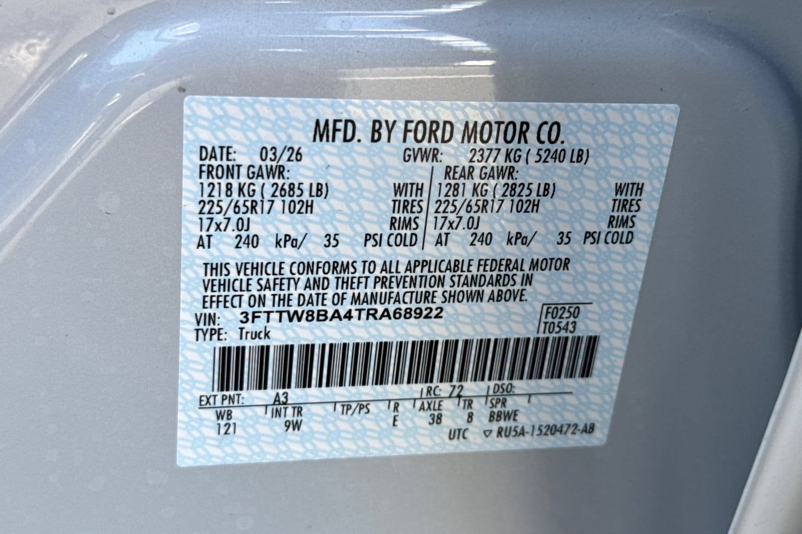 New 2026 Ford Maverick XL AWD/4WD image 22