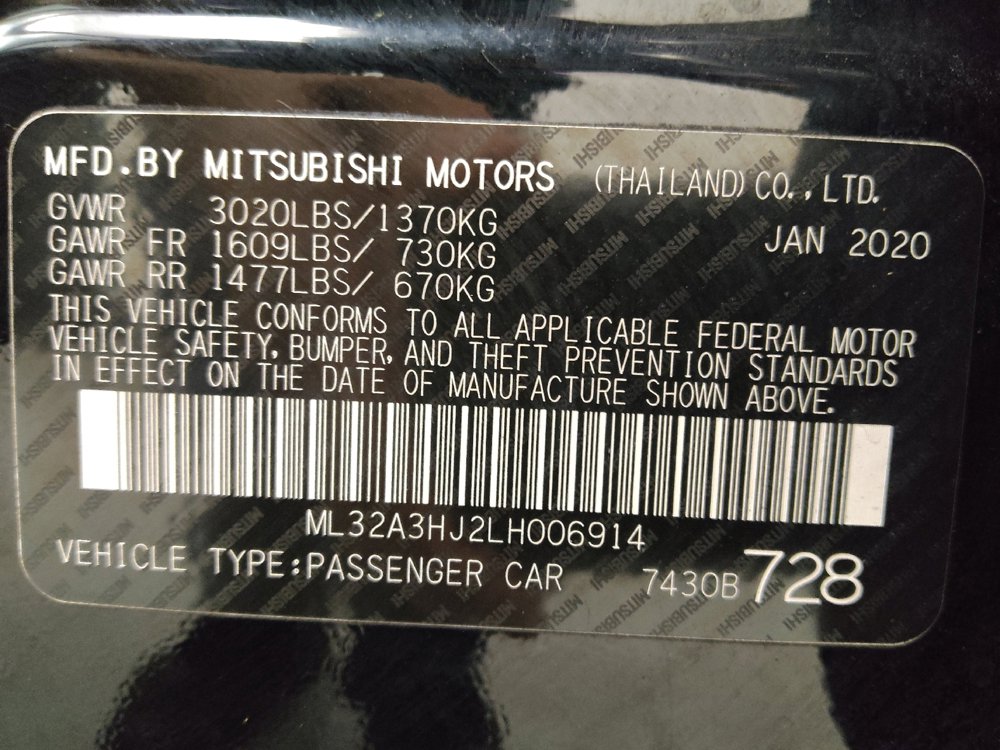 Used 2020 Mitsubishi Mirage ES image 33