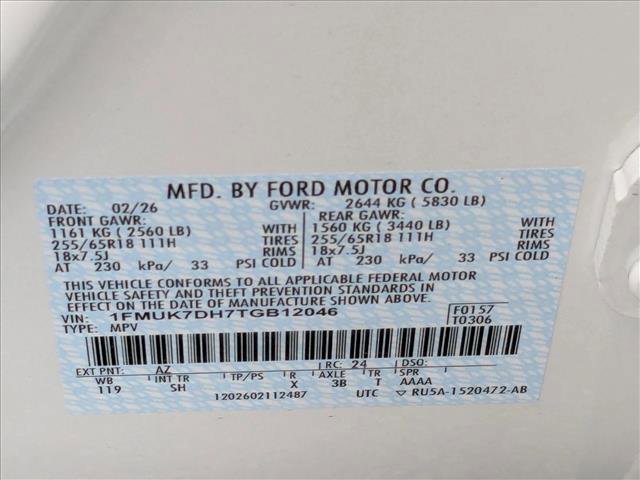 New 2026 Ford Explorer Active image 16