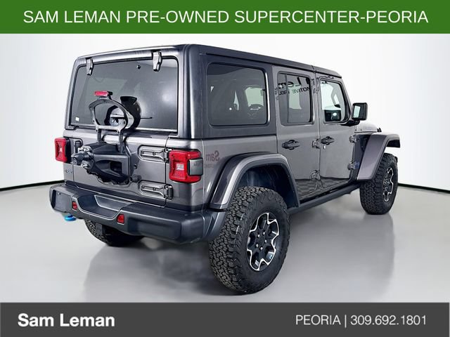 Used 2023 Jeep Wrangler Unlimited Rubicon 4xe w/ Steel Bumper Group AWD/4WD image 7