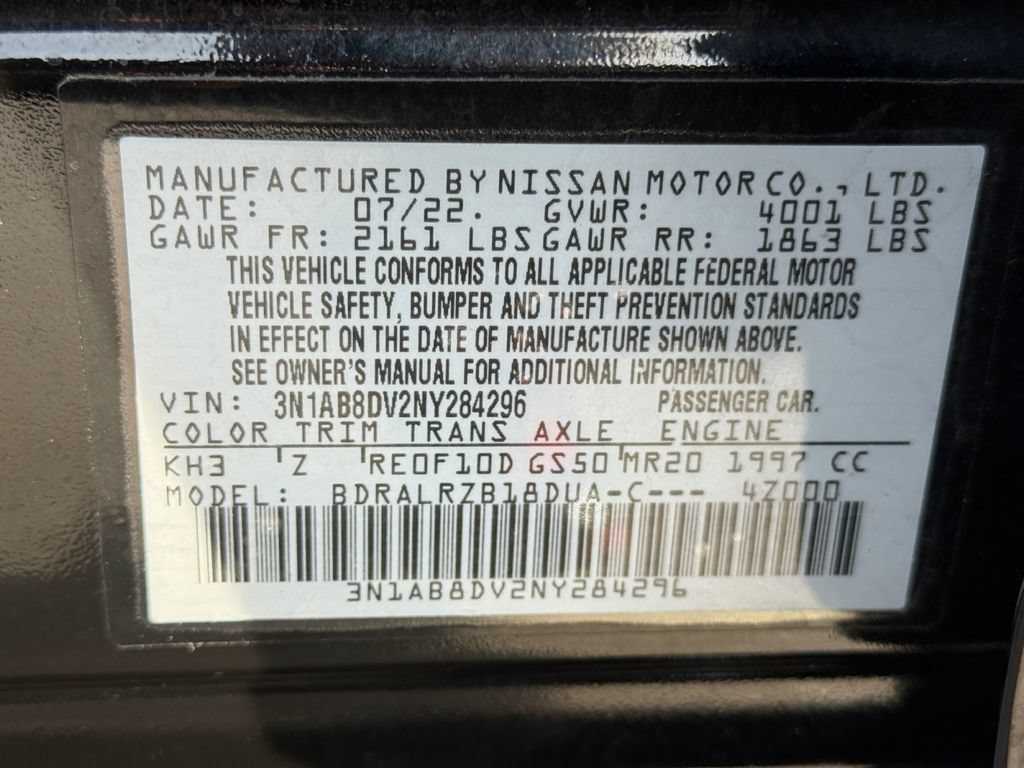 Used 2022 Nissan Sentra SR w/ Midnight Edition FWD image 26