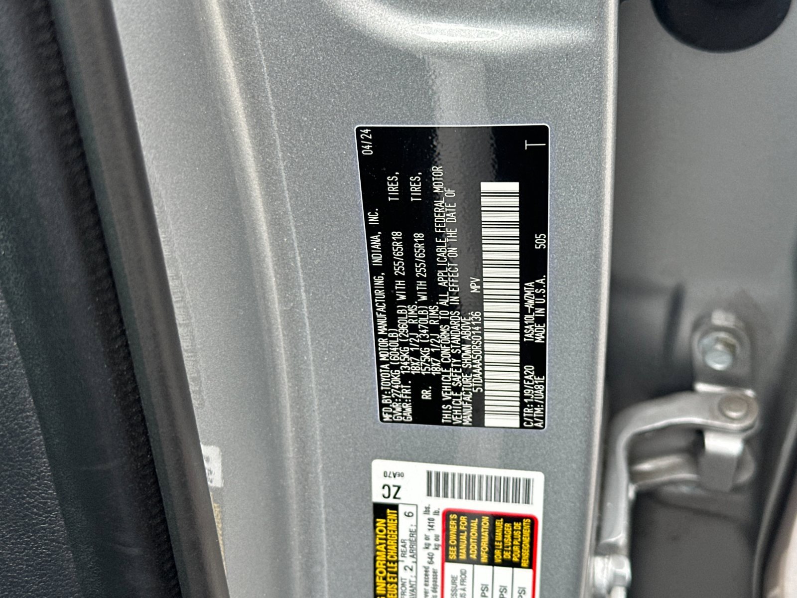 Used 2024 Toyota Grand Highlander XLE image 27