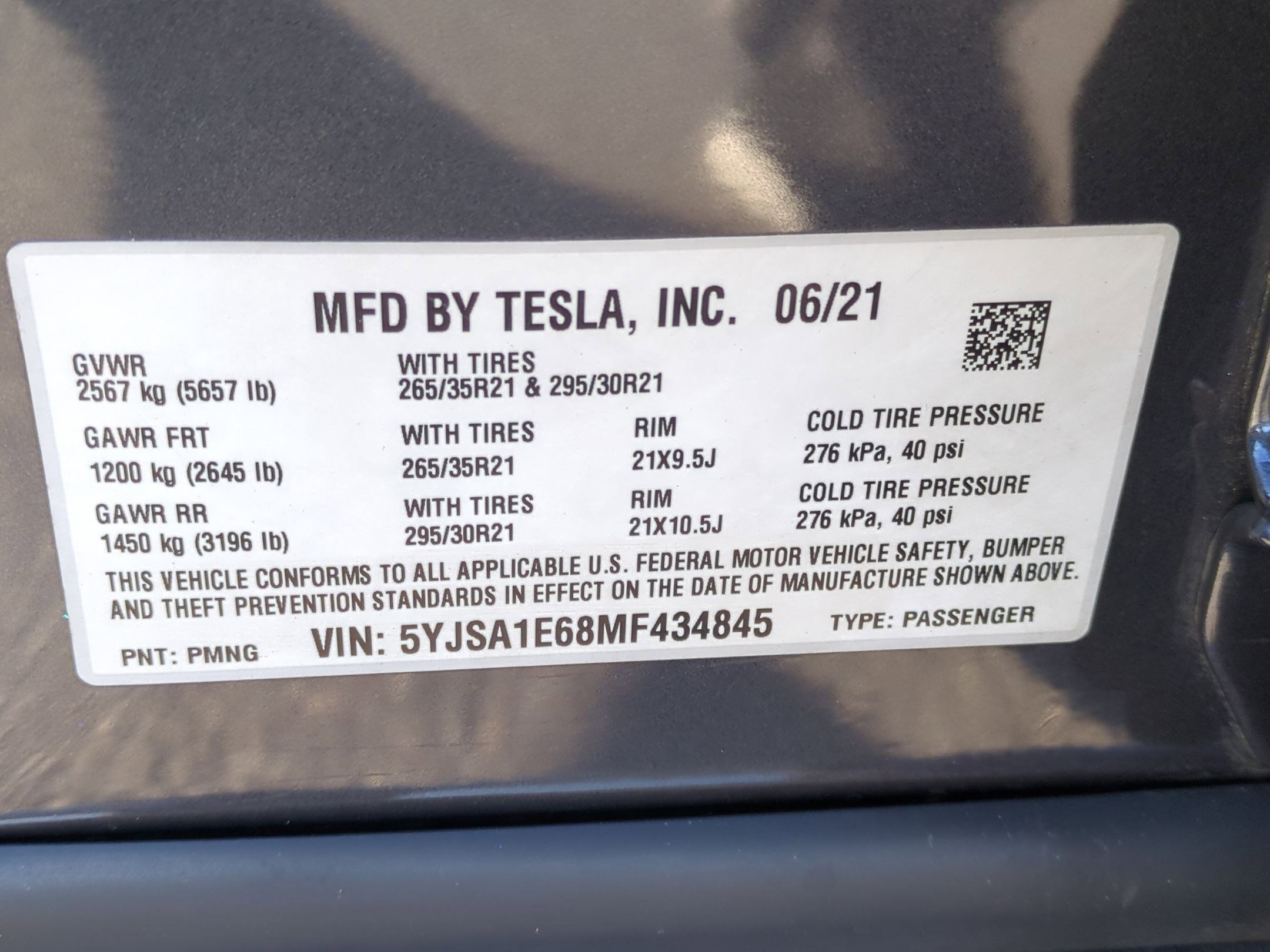Used 2021 Tesla Model S Plaid image 34