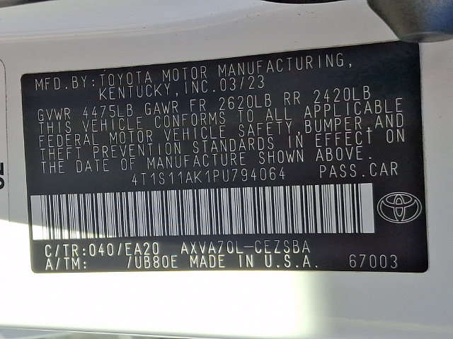 Used 2023 Toyota Camry SE w/ Cold Weather Package FWD image 47