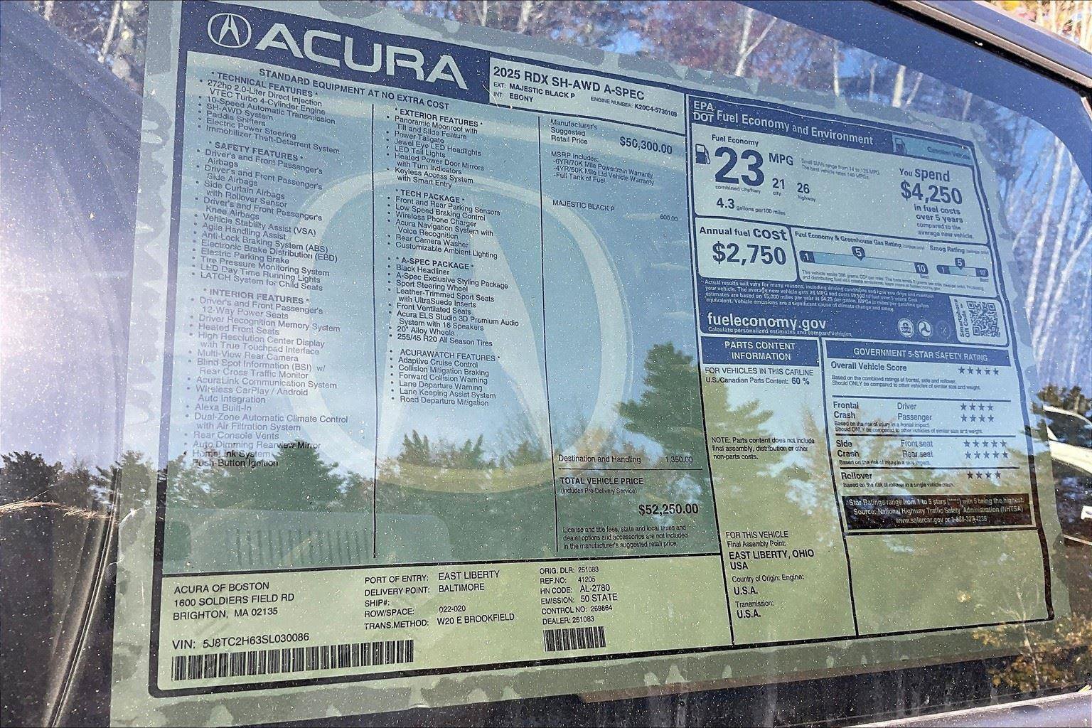 New 2025 Acura RDX A-Spec image 14