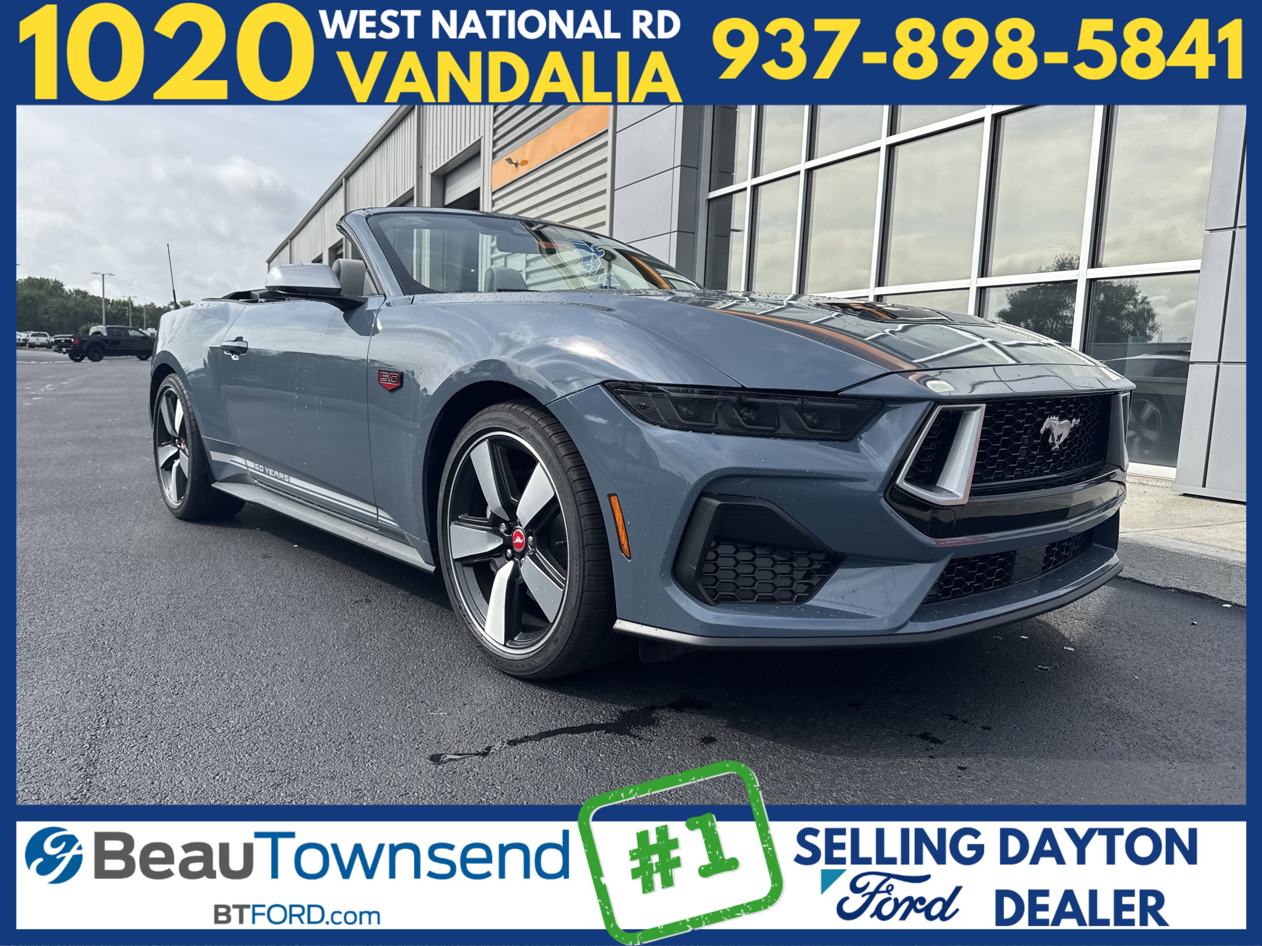 New 2025 Ford Mustang GT Premium w/ 60th Anniversary Package