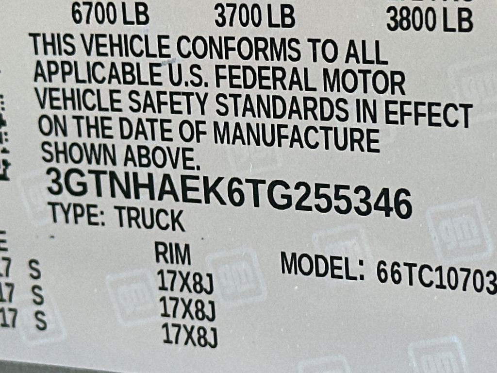Used 2026 GMC Sierra 1500 Pro w/ Pro Value Package RWD image 25