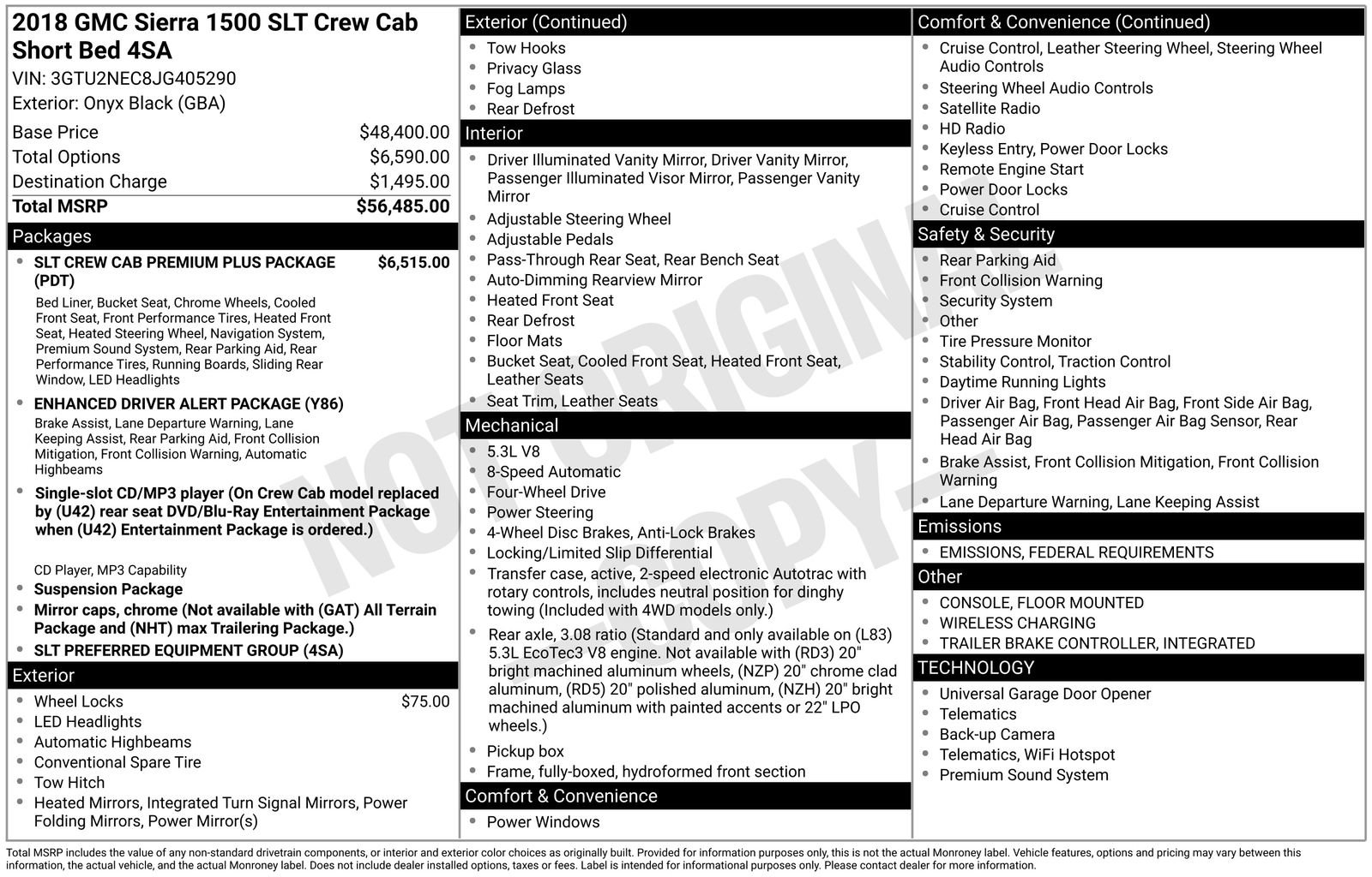 Used 2018 GMC Sierra 1500 SLT image 6