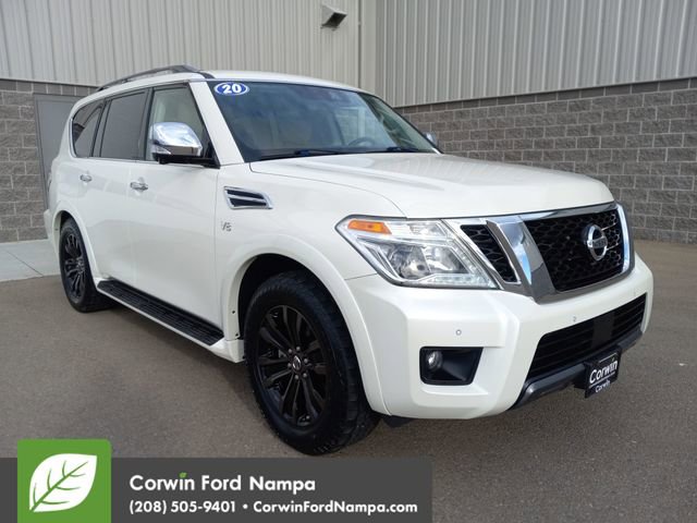Used 2020 Nissan Armada Platinum w/ Captain's Chairs Package image 1
