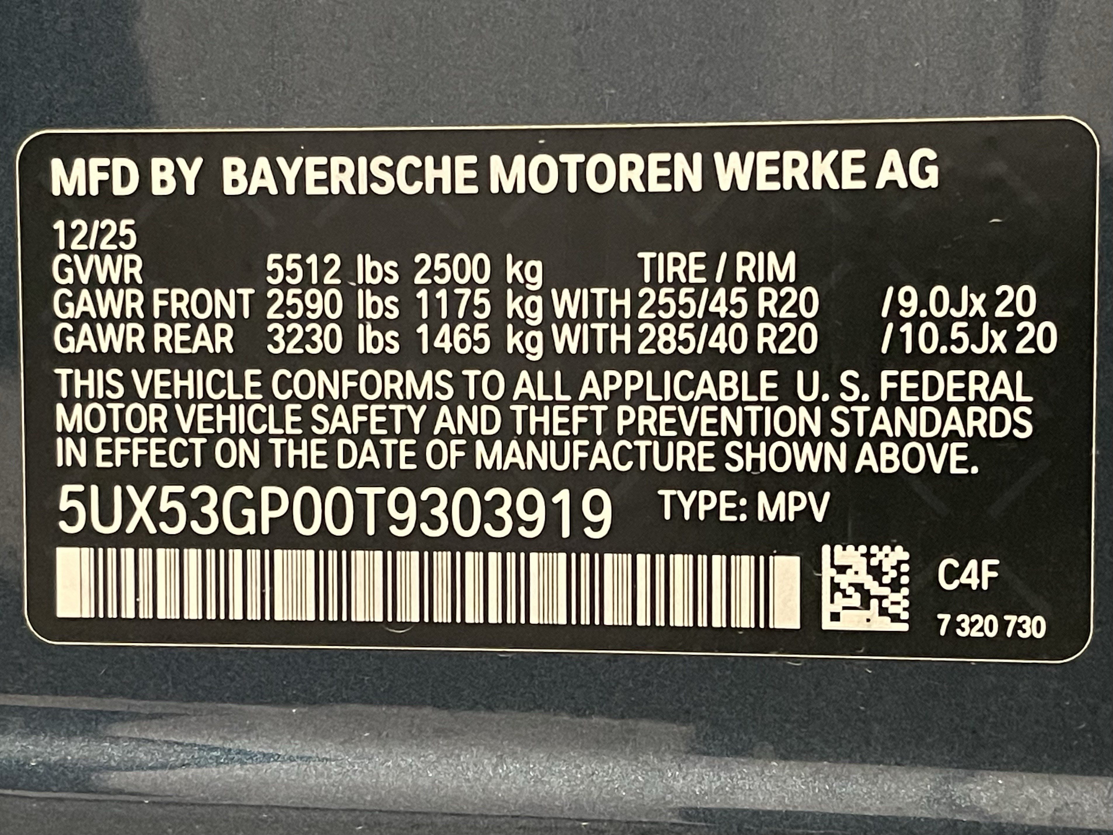 Used 2026 BMW X3 xDrive30i w/ Convenience Package AWD/4WD image 25