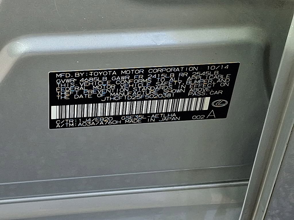 Used 2015 Lexus IS 250 AWD w/ F-Sport Package image 30