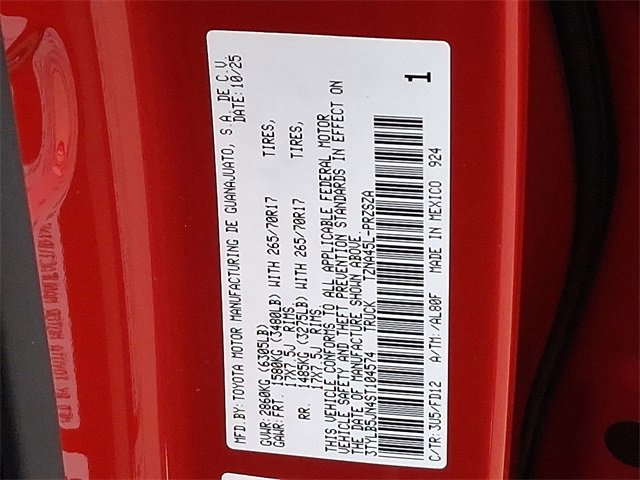 New 2025 Toyota Tacoma TRD Off-Road image 22