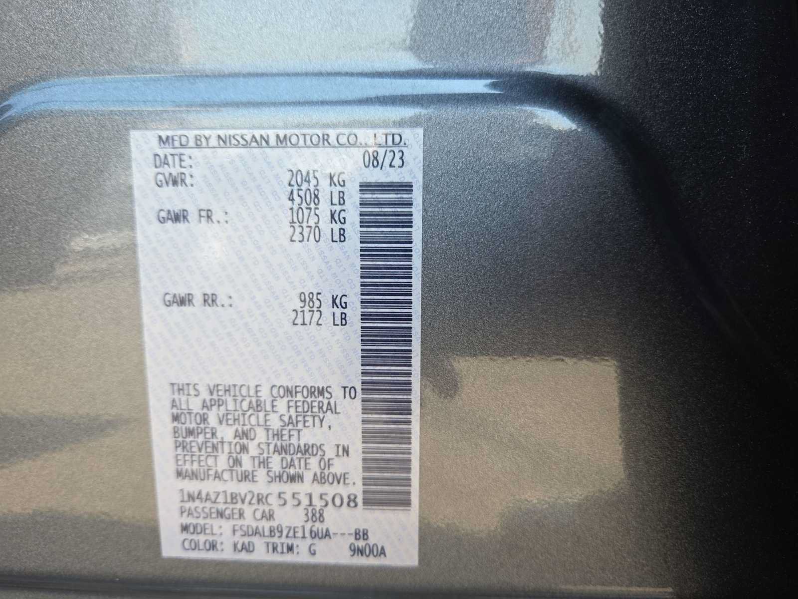 Used 2024 Nissan Leaf S FWD image 29