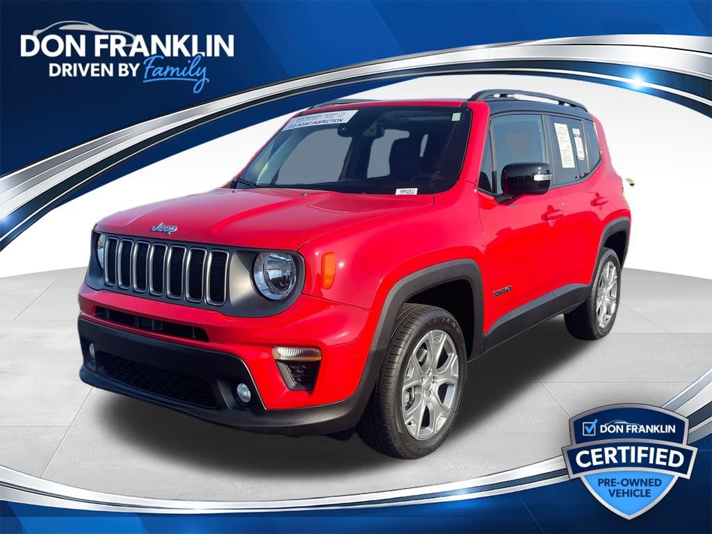 Used 2023 Jeep Renegade Limited w/ Sun/Sound Group AWD/4WD image 1
