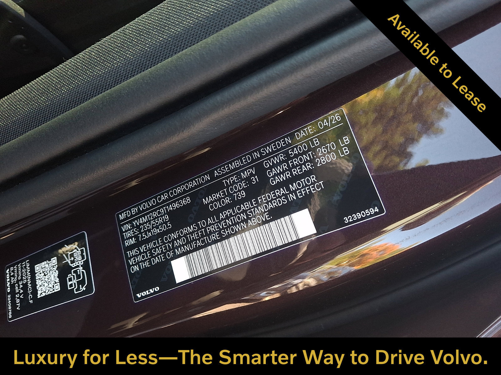 Certified 2026 Volvo XC60 B5 Plus w/ Protection Package Premier AWD/4WD image 27