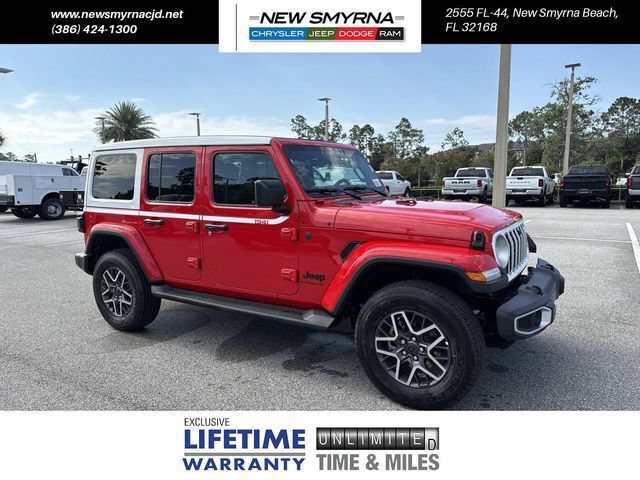 New 2026 Jeep Wrangler Unlimited Sahara w/ Whitecap Package AWD/4WD image 1