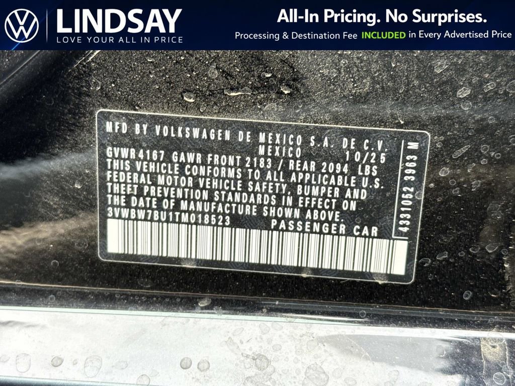 New 2026 Volkswagen Jetta Sport image 22