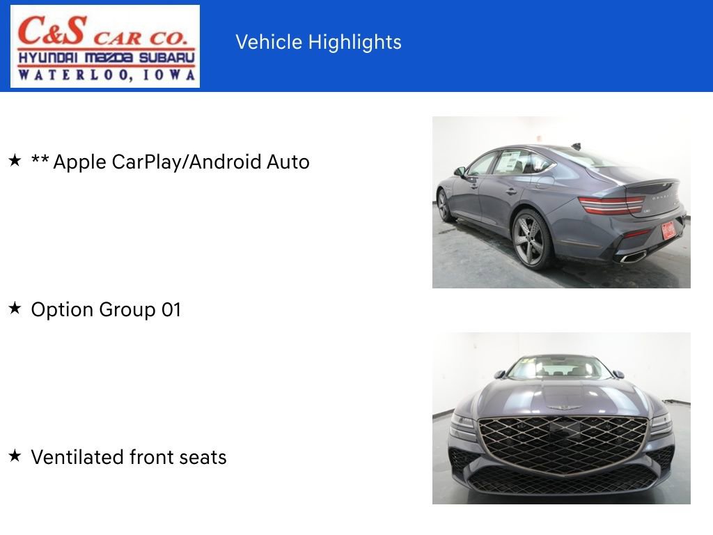 New 2026 Genesis G80 3.5T Sport Prestige image 7
