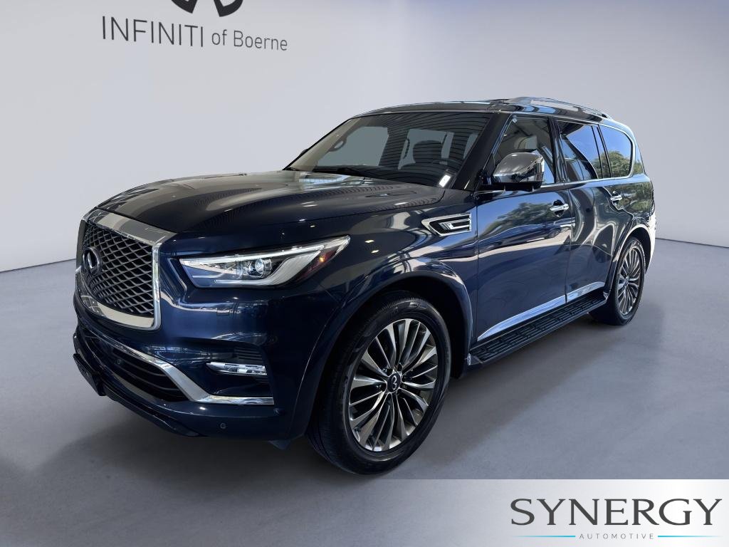 Certified 2021 INFINITI QX80 Sensory w/ All-Season Package RWD image 1