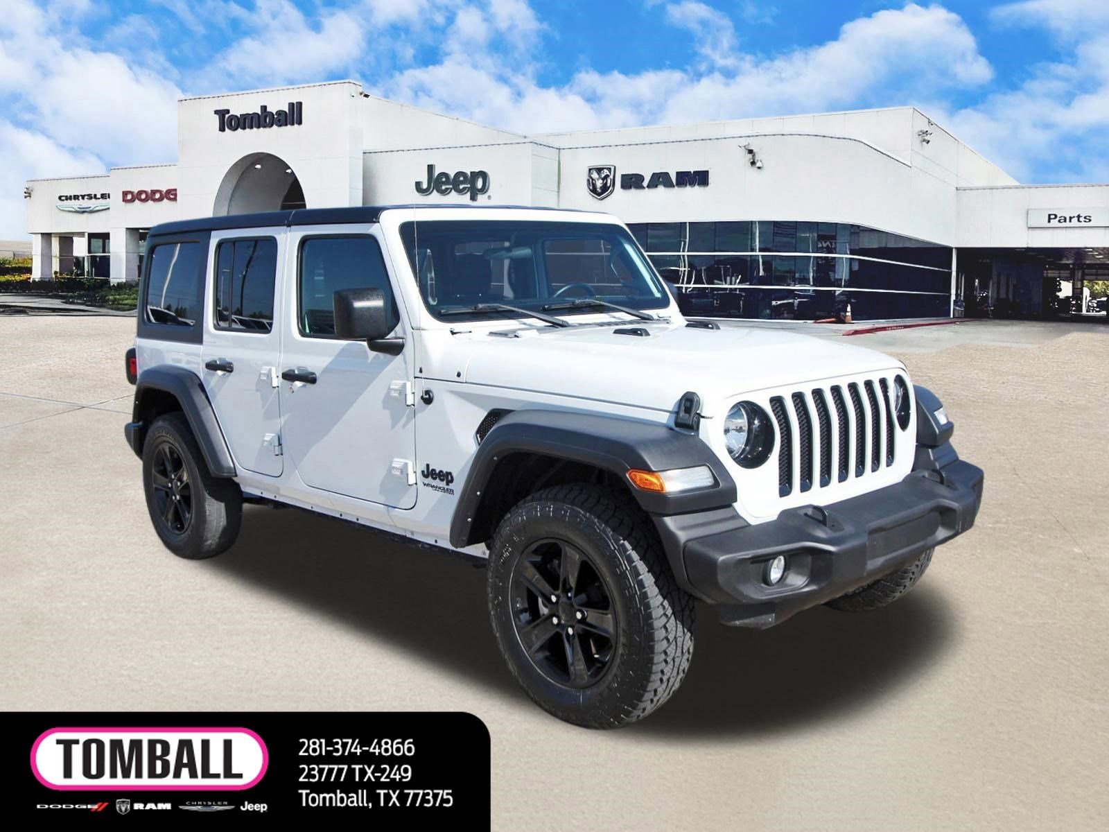 Used 2022 Jeep Wrangler Unlimited Sport image 9