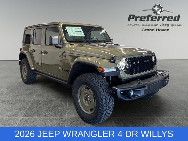 New 2026 Jeep Wrangler Unlimited Sport