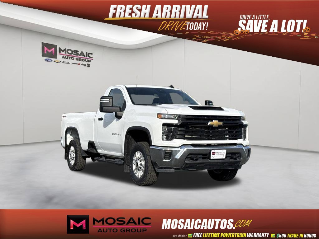 Used 2026 Chevrolet Silverado 2500 W/T w/ Snow Plow Prep/Camper Package